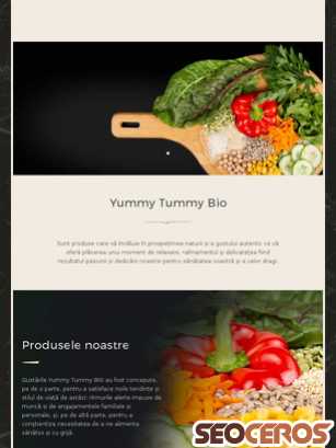 yummytummy.ro tablet preview