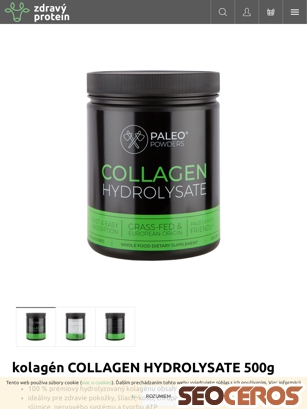 zdravyprotein.sk/paleo-powders-kolagen-collagen-hydrolysate tablet previzualizare