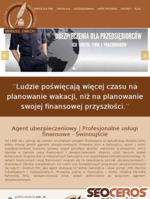 zimecki.pl tablet förhandsvisning