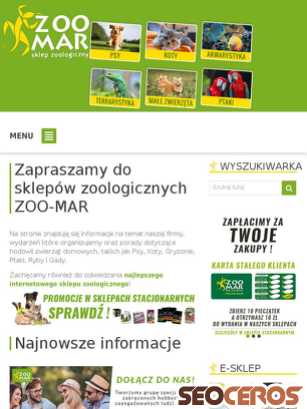 zoo-mar.pl tablet obraz podglądowy