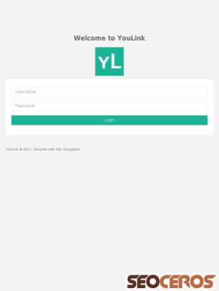 youlink.com.au/login.php tablet förhandsvisning