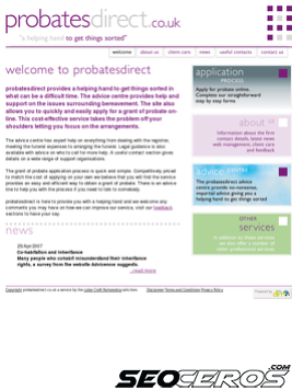 your-probate.co.uk tablet prikaz slike