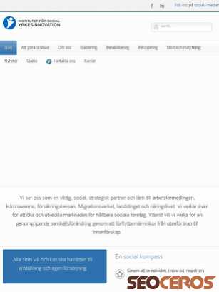 yrkesinnovation.se tablet előnézeti kép