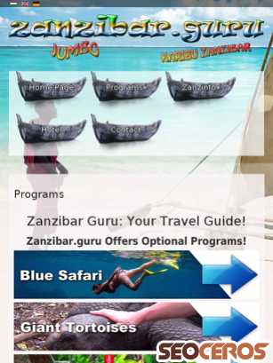 zanzibar.guru/index.php/en/programs/programs-list tablet előnézeti kép
