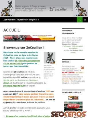 zecouillon.fr tablet vista previa