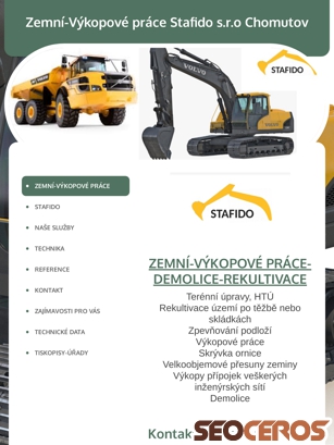 stafido.cz tablet preview