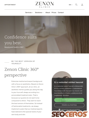 zenonclinic.hu tablet preview