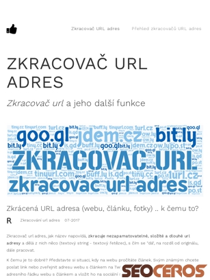 zkracovac-url.sweb.cz tablet előnézeti kép