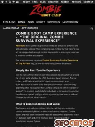 zombiebootcamp.co.uk/product/zombie-laser tablet náhled obrázku