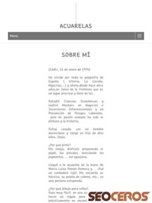 zoraidagrosso.com tablet anteprima